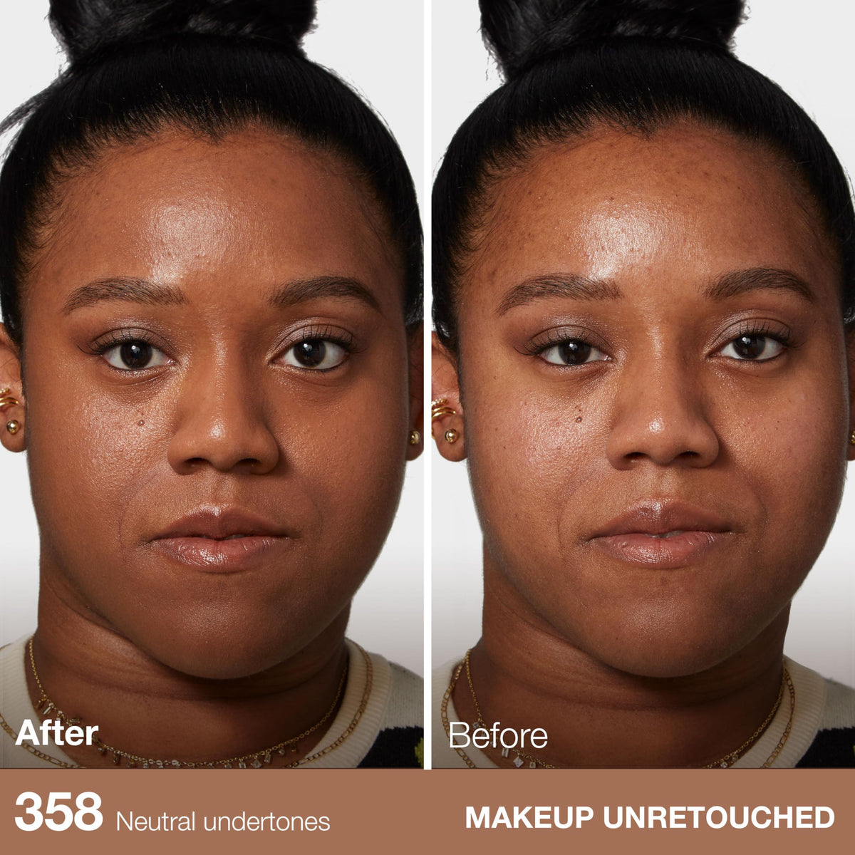 MAYBELLINE Fit Me Matte + Poreless Foundation swatch on skin