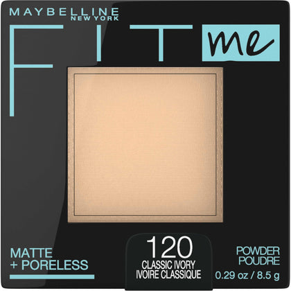 MAYBELLINE Fit Me Matte + Poreless Powder Classic Ivory front view