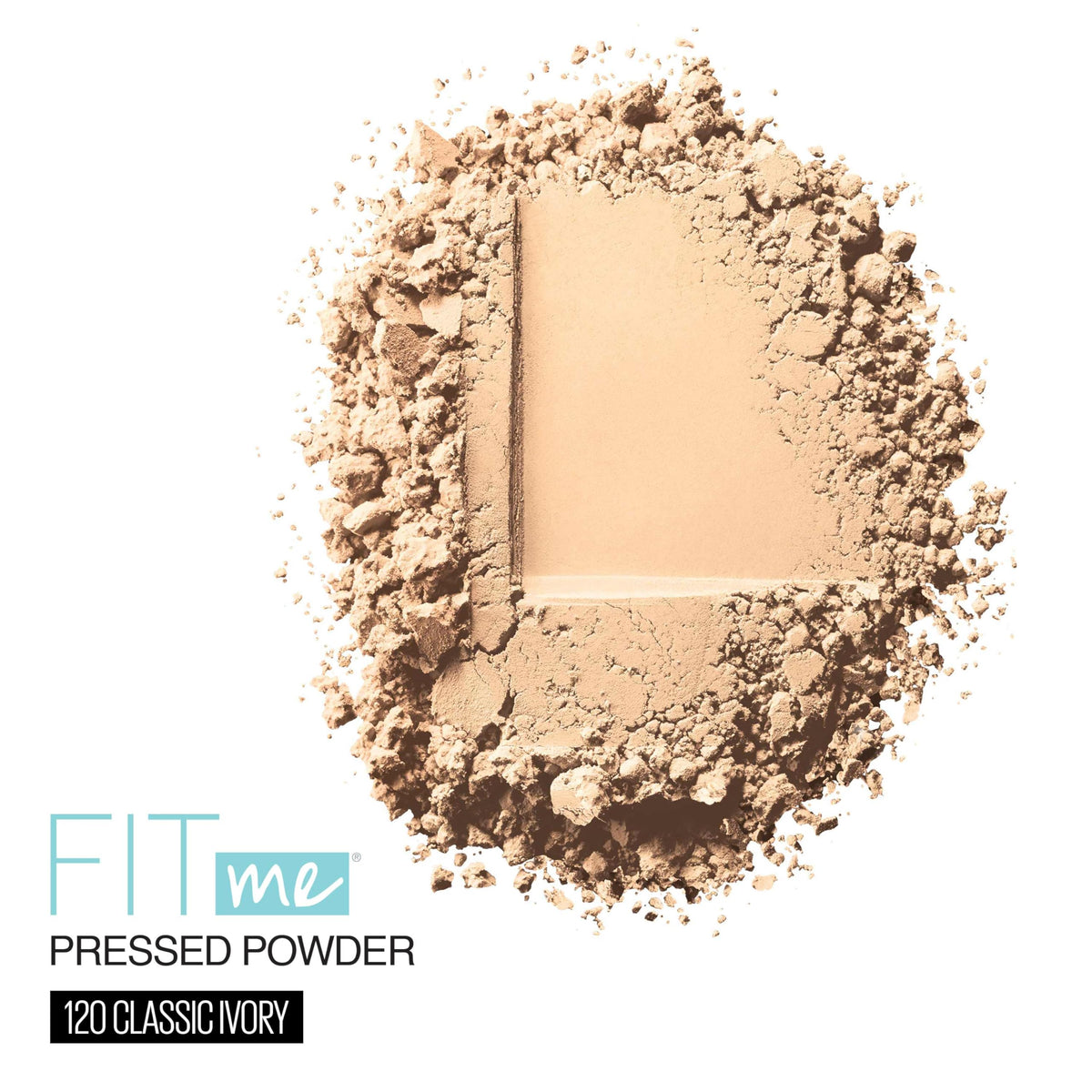 MAYBELLINE Fit Me Matte + Poreless Powder Classic Ivory packaging