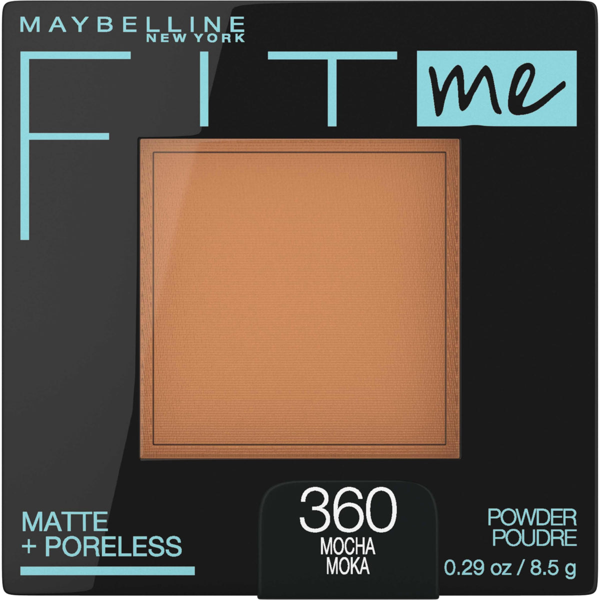 MAYBELLINE Fit Me Matte + Poreless Powder Mocha front view