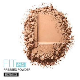 MAYBELLINE Fit Me Matte + Poreless Powder open showing powder texture