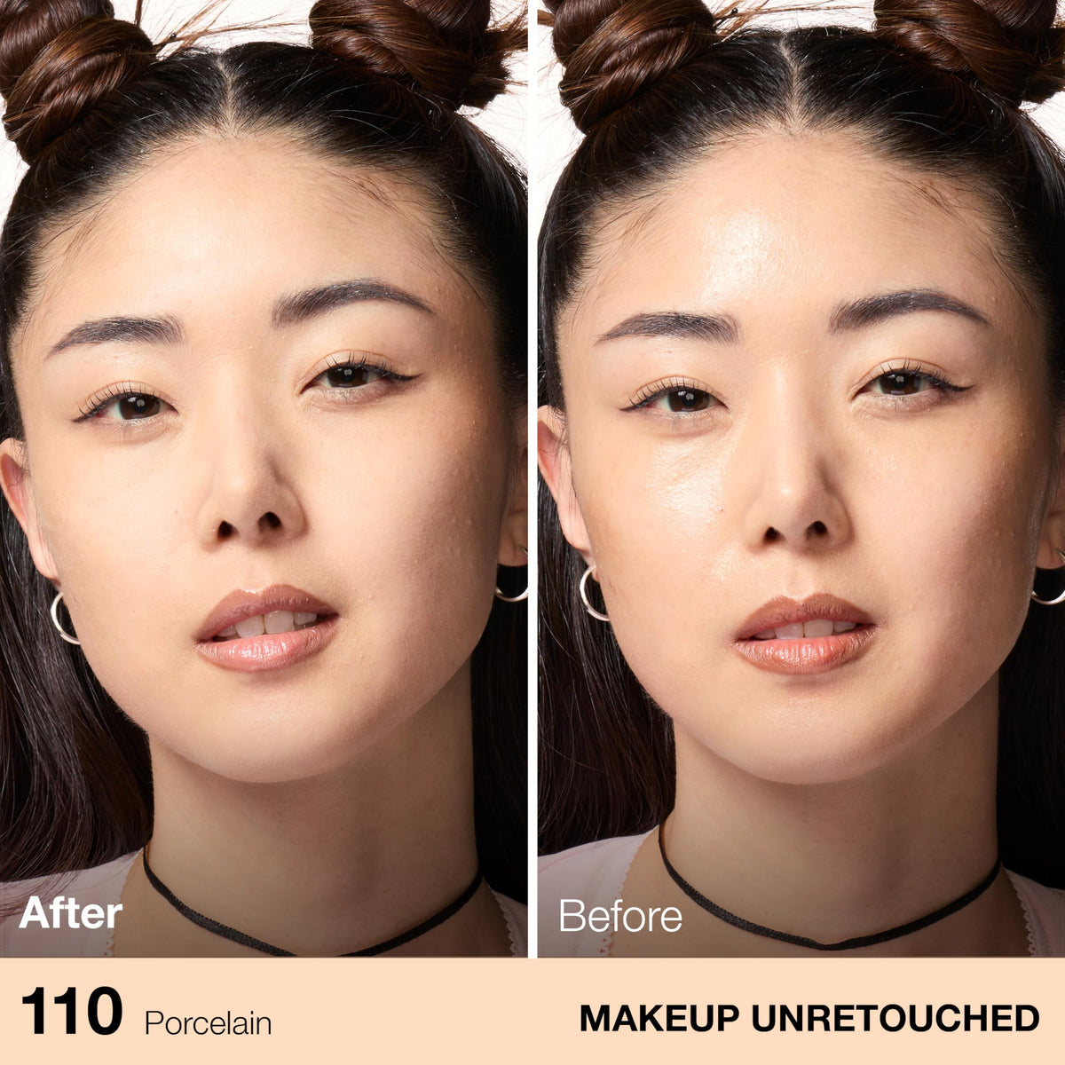 MAYBELLINE Fit Me Matte + Poreless Powder texture close-up
