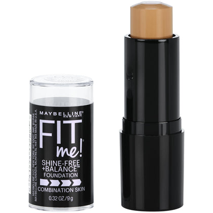 MAYBELLINE Fit Me Shine-Free Foundation Stick Natural Beige front view