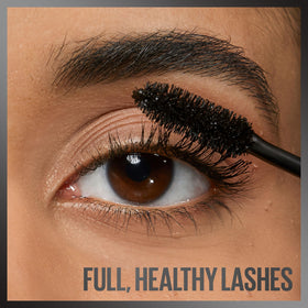 MAYBELLINE Full 'N Soft Waterproof Mascara application on lashes