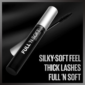 MAYBELLINE Full 'N Soft Waterproof Mascara packaging side view