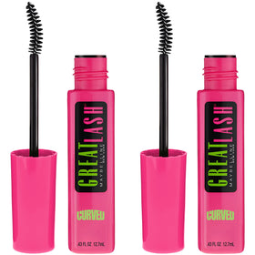MAYBELLINE Great Lash Curved Brush Mascara packaging front view