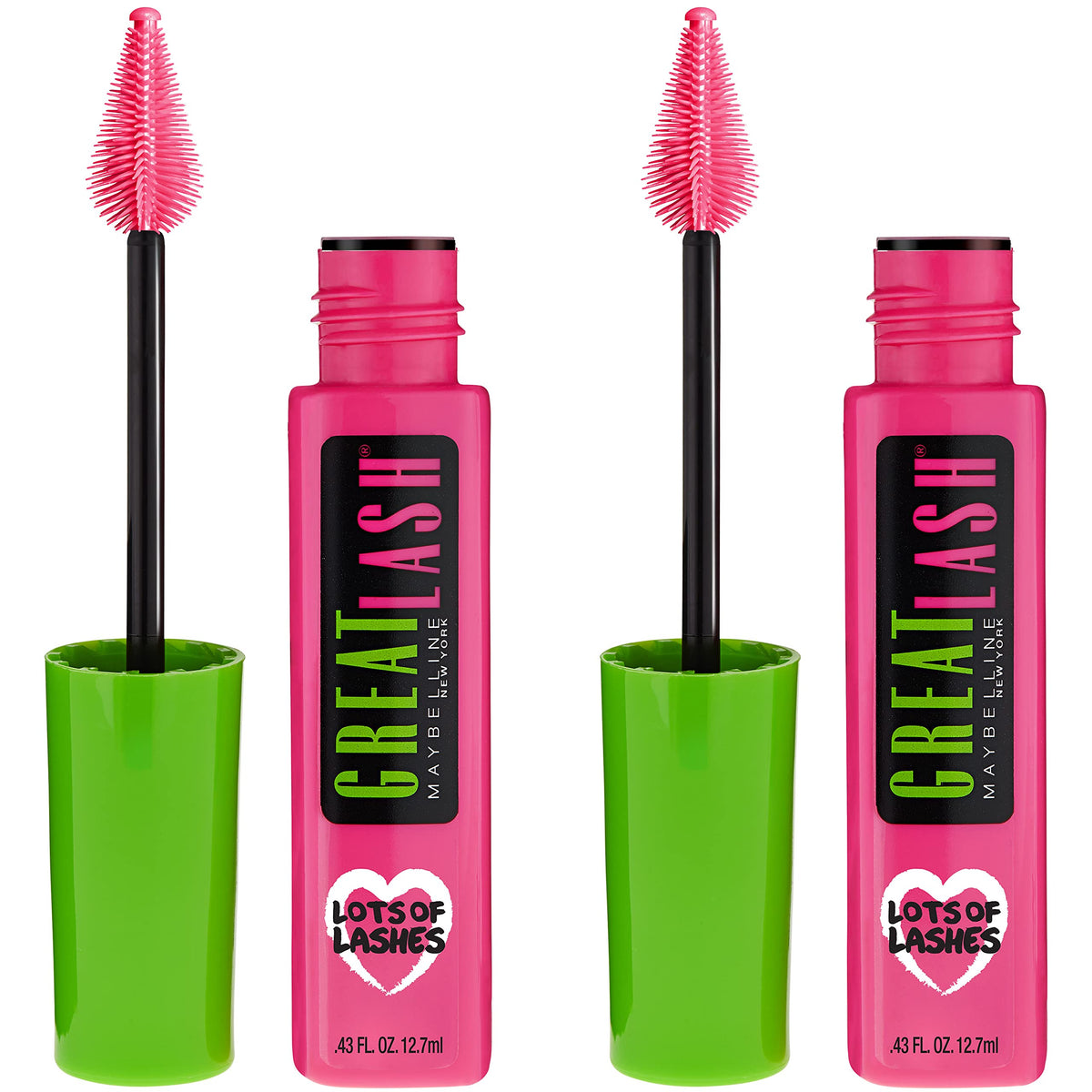 MAYBELLINE Great Lash Lots of Lashes Washable Mascara front view
