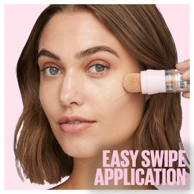 MAYBELLINE Instant Age Rewind 4-In-1 Glow Makeup Light texture on skin
