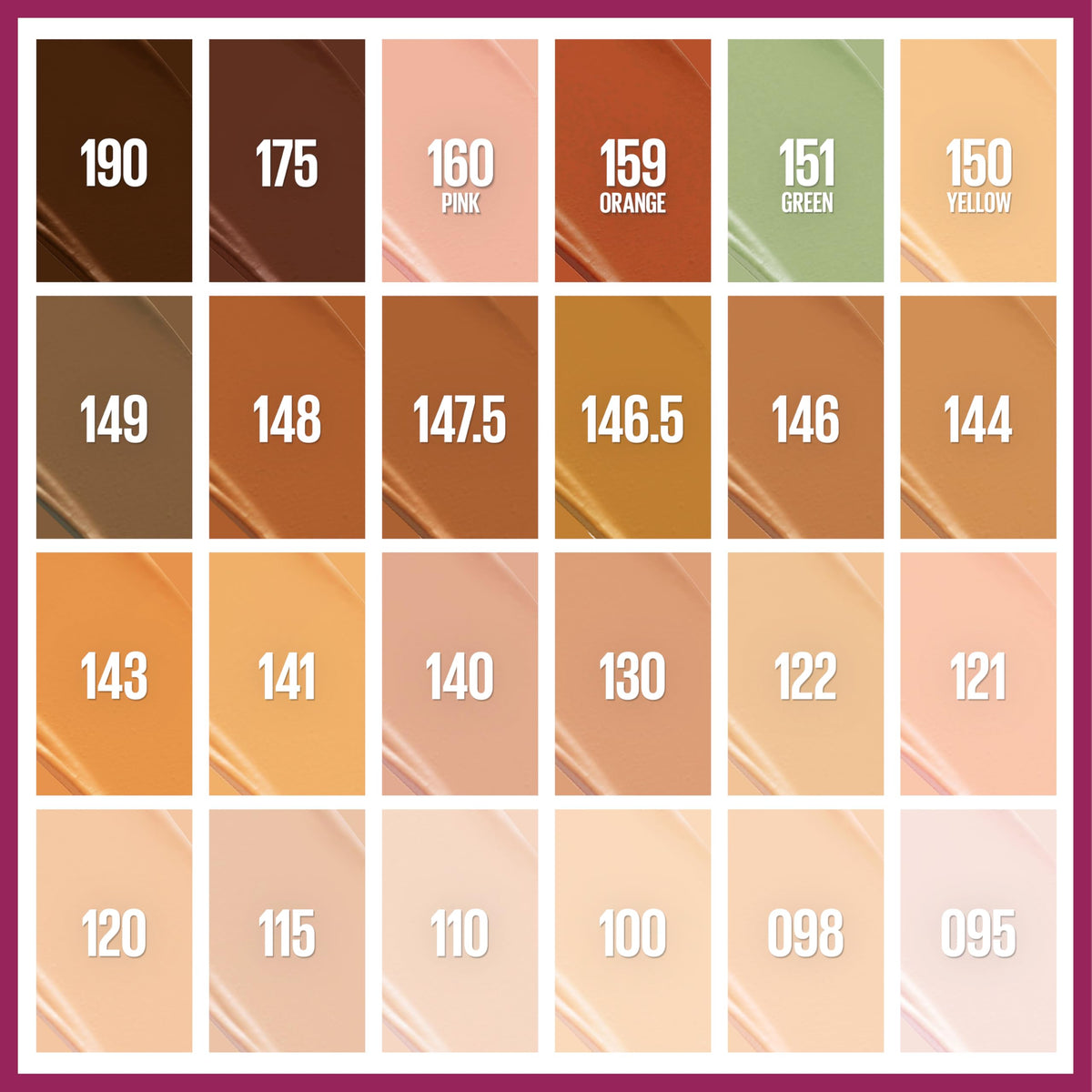 MAYBELLINE Instant Age Rewind Concealer 146 in a makeup kit