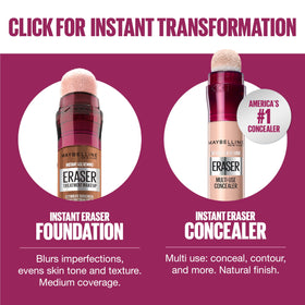 MAYBELLINE Instant Age Rewind Eraser Foundation applicator close-up