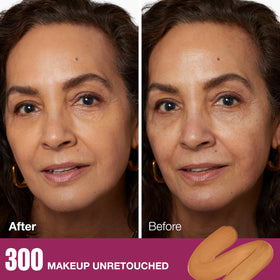 MAYBELLINE Instant Age Rewind Eraser Foundation side view showing packaging details