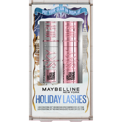 MAYBELLINE Lash Sensational Holiday Makeup Kit packaging front view