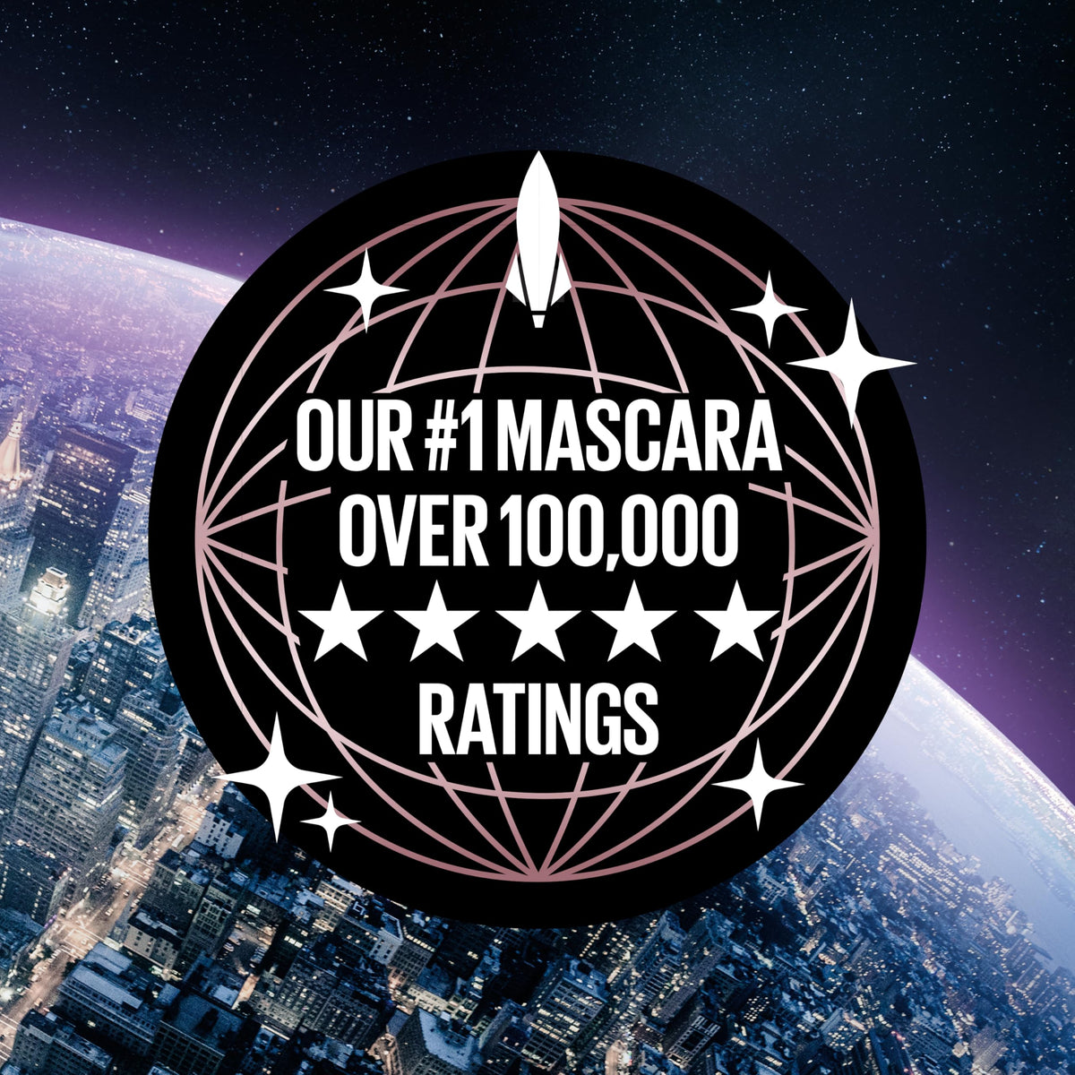 MAYBELLINE Lash Sensational Sky High Mascara Blackest Black lifestyle scene