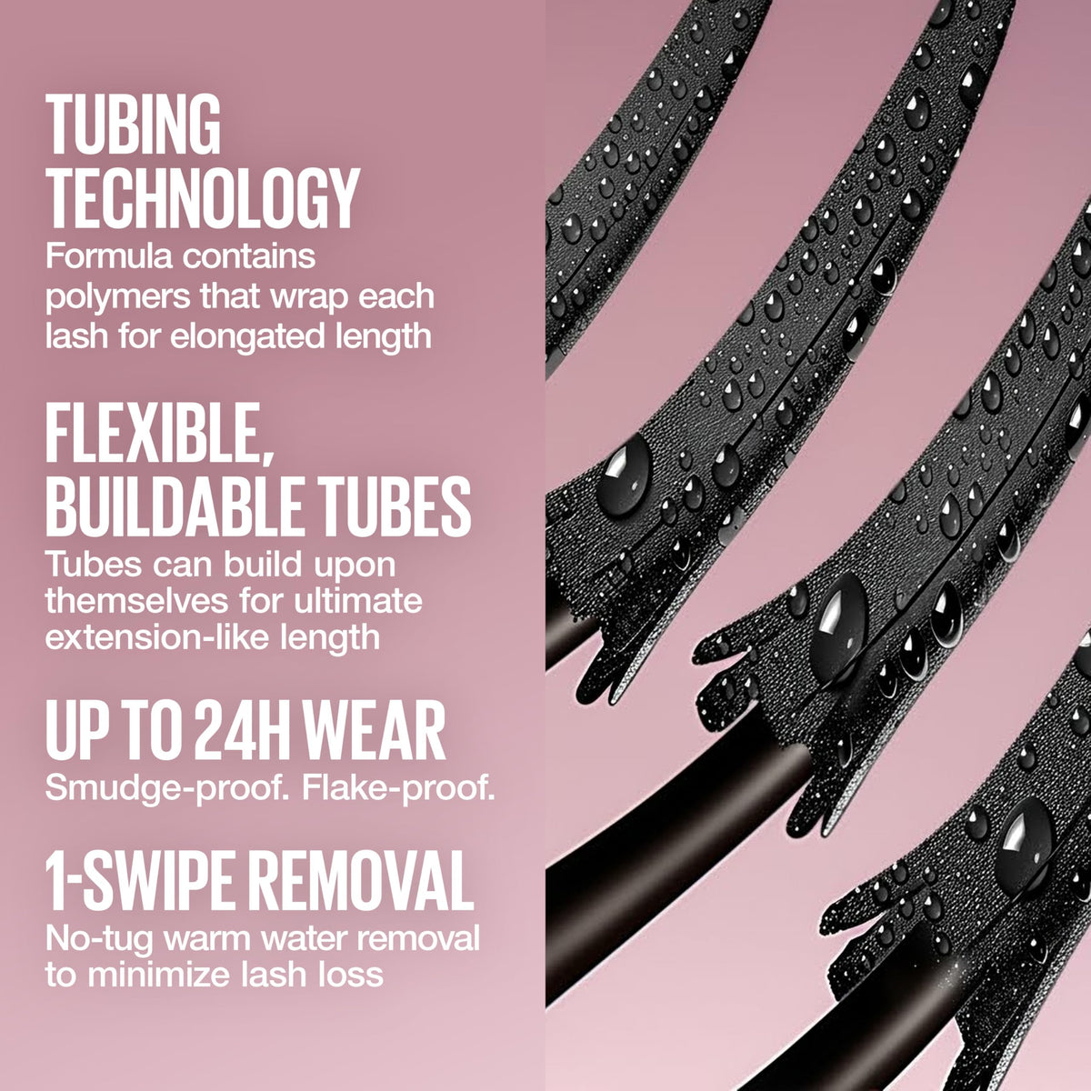 MAYBELLINE Lash Sensational Sky Tubes Mascara in makeup bag