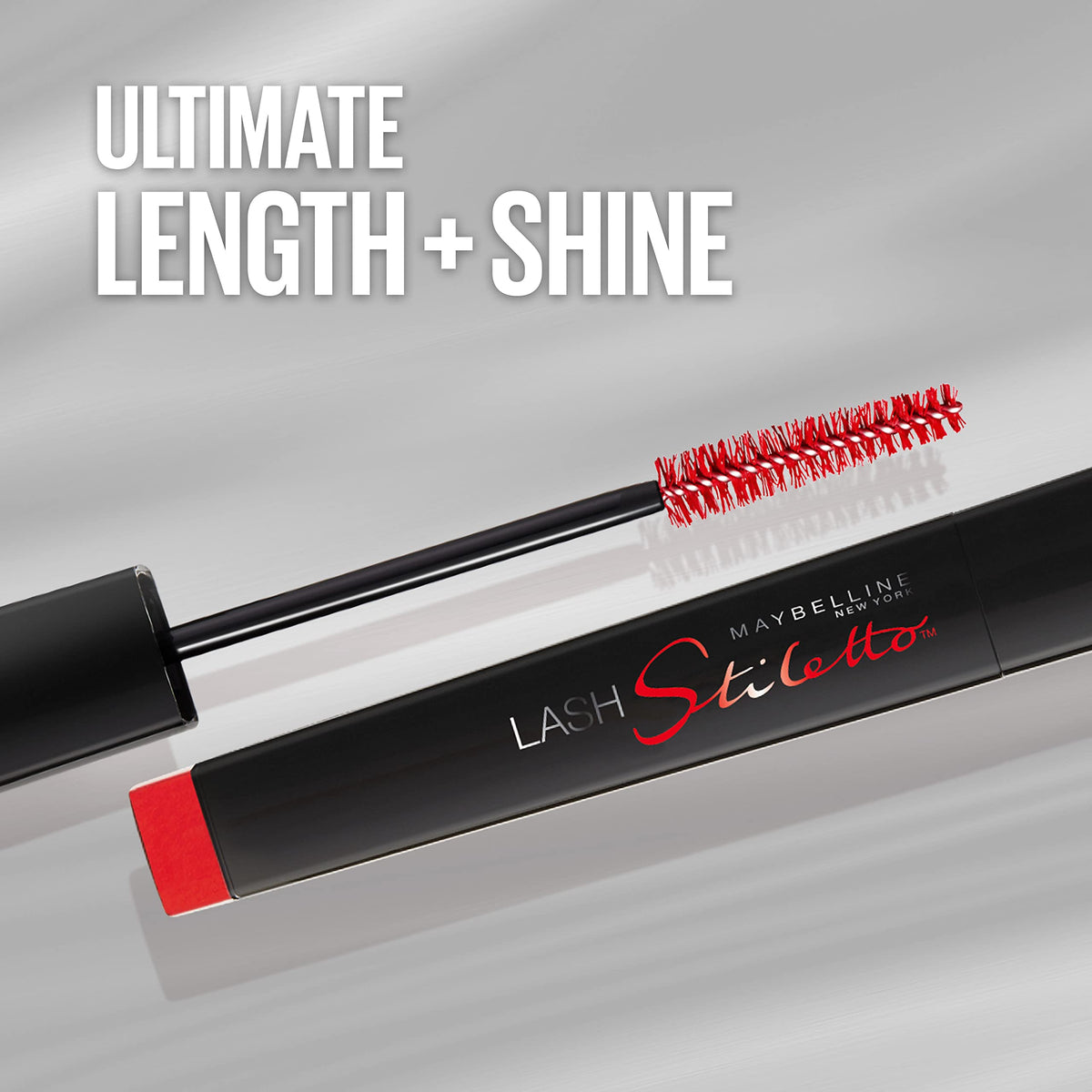 MAYBELLINE Lash Stiletto Ultimate Length Mascara packaging