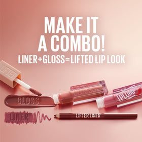 MAYBELLINE Lifter Gloss Amber in a makeup bag