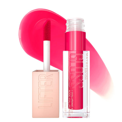 MAYBELLINE Lifter Gloss Hydrating Lip Gloss Bubblegum front view