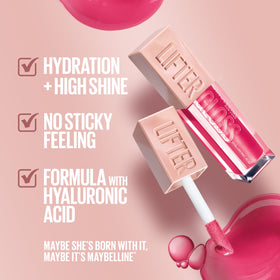 MAYBELLINE Lifter Gloss Hydrating Lip Gloss Peach Ring packaging