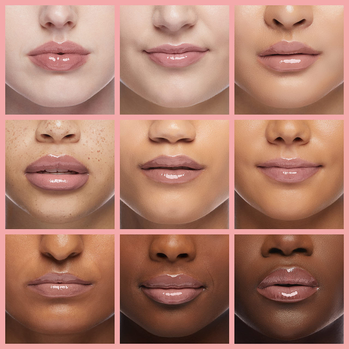 MAYBELLINE Lifter Gloss Lip Gloss Opal applied on lips
