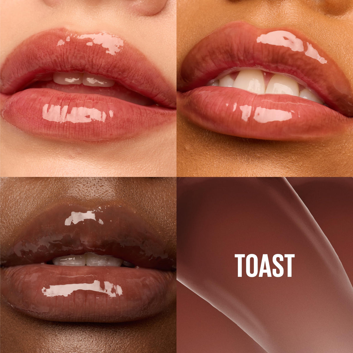 MAYBELLINE Lifter Gloss Toast side view showing packaging