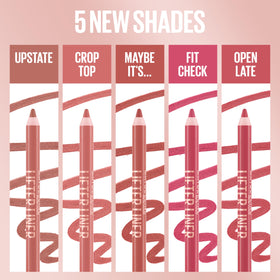 MAYBELLINE Lifter Liner Lip Liner Crop Top swatch on skin
