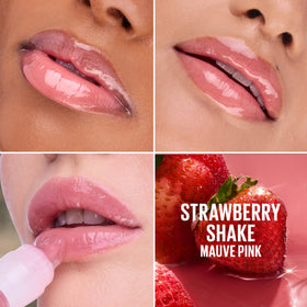 MAYBELLINE Lifter Oil-in-Gel Lip Gloss Strawberry Shake click-twist pen