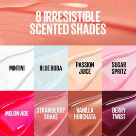 MAYBELLINE Lifter Oil-in-Gel Lip Gloss Vanilla Horchata shade comparison