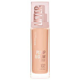 MAYBELLINE Lifter Plump & Glow Foundation 102 front view