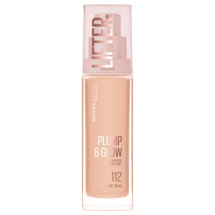 MAYBELLINE Lifter Plump & Glow Foundation 112 front view