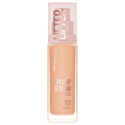 MAYBELLINE Lifter Plump & Glow Foundation 113 front view
