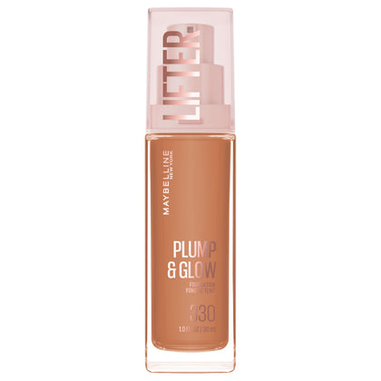 MAYBELLINE Lifter Plump & Glow Foundation 330 front view
