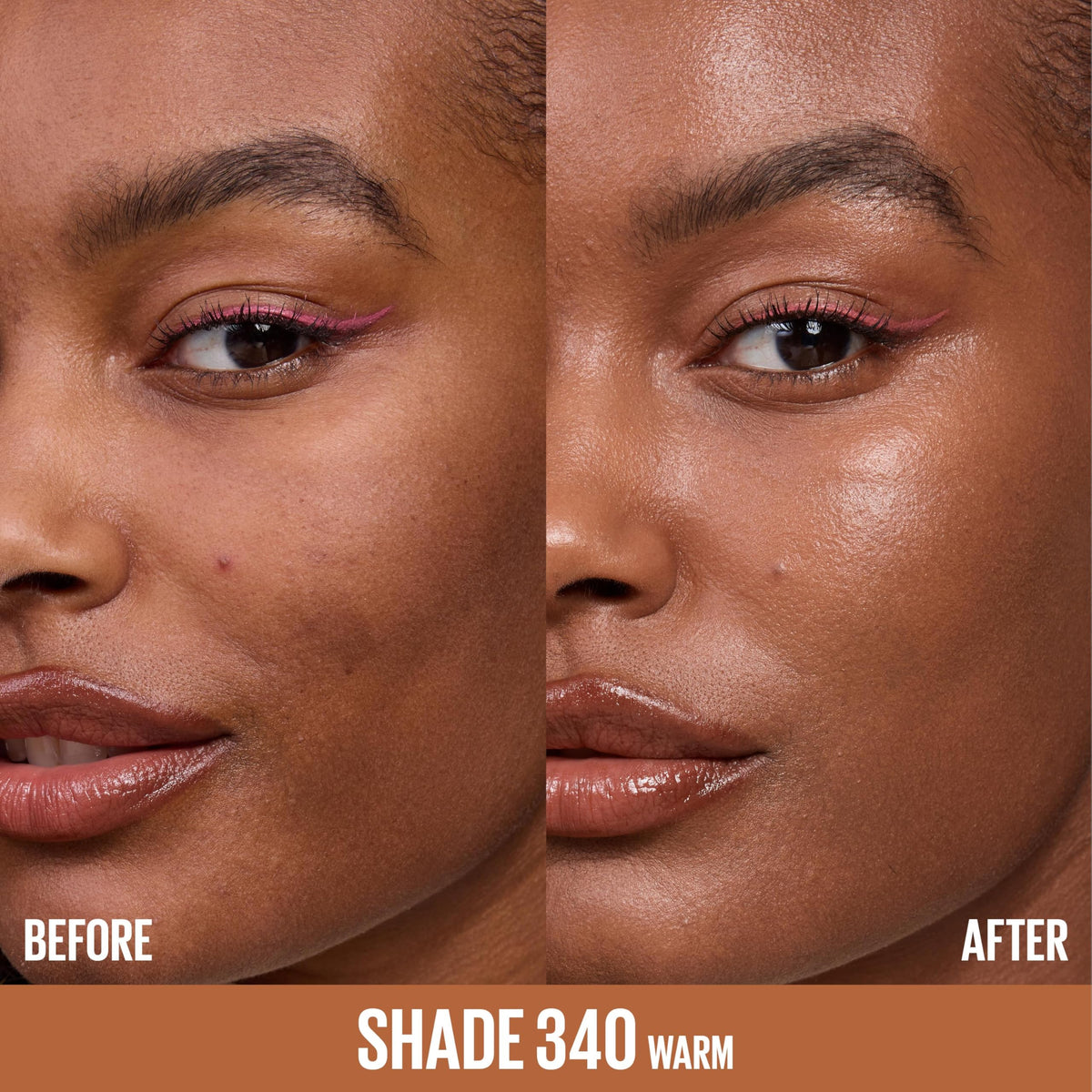 MAYBELLINE Lifter Plump & Glow Foundation 340 bottle with cap