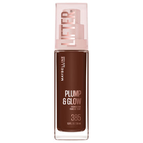 MAYBELLINE Lifter Plump & Glow Foundation 385 front view