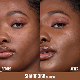 MAYBELLINE Lifter Plump & Glow Foundation swatch on skin