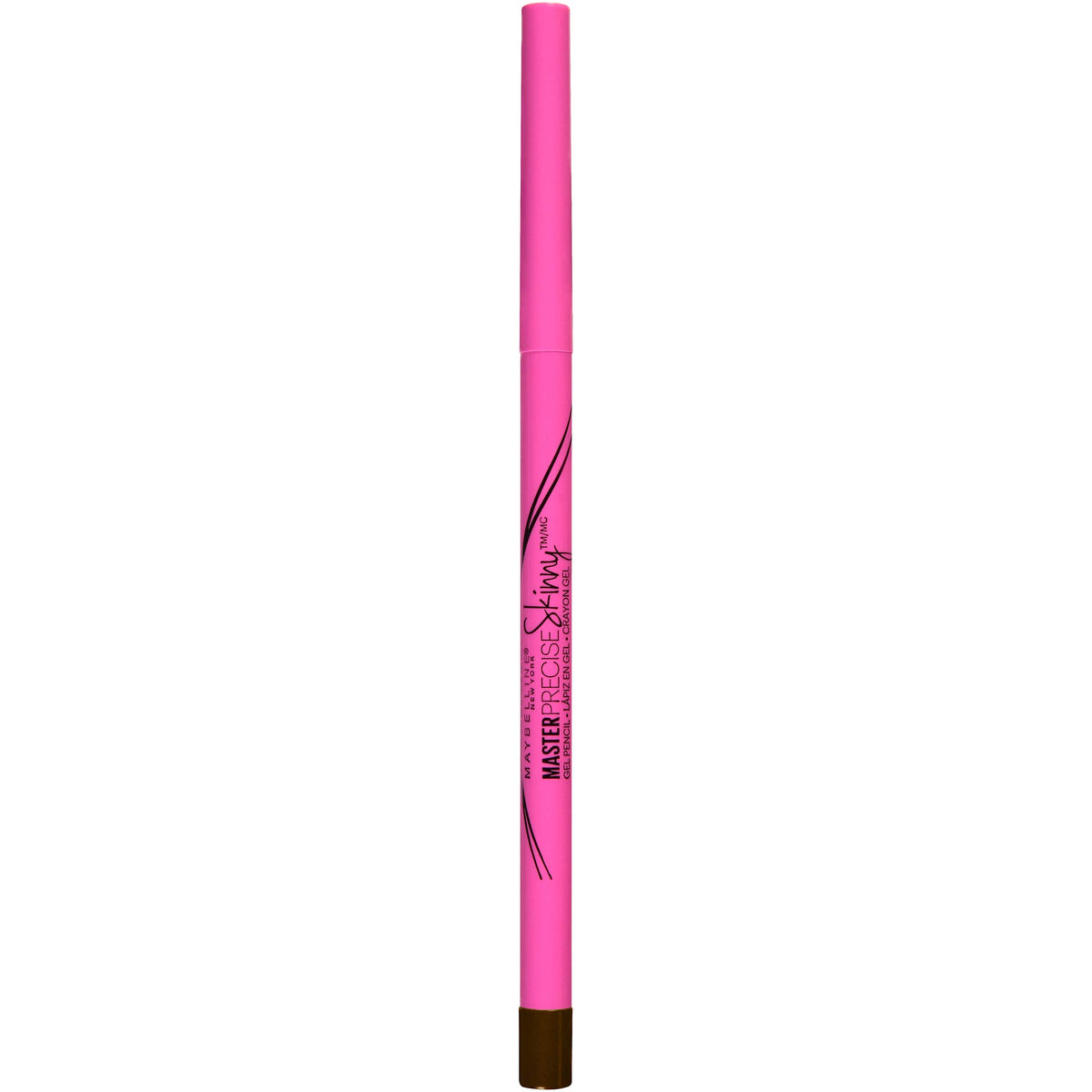 MAYBELLINE Master Precise Skinny Gel Eyeliner Pencil packaging, back view