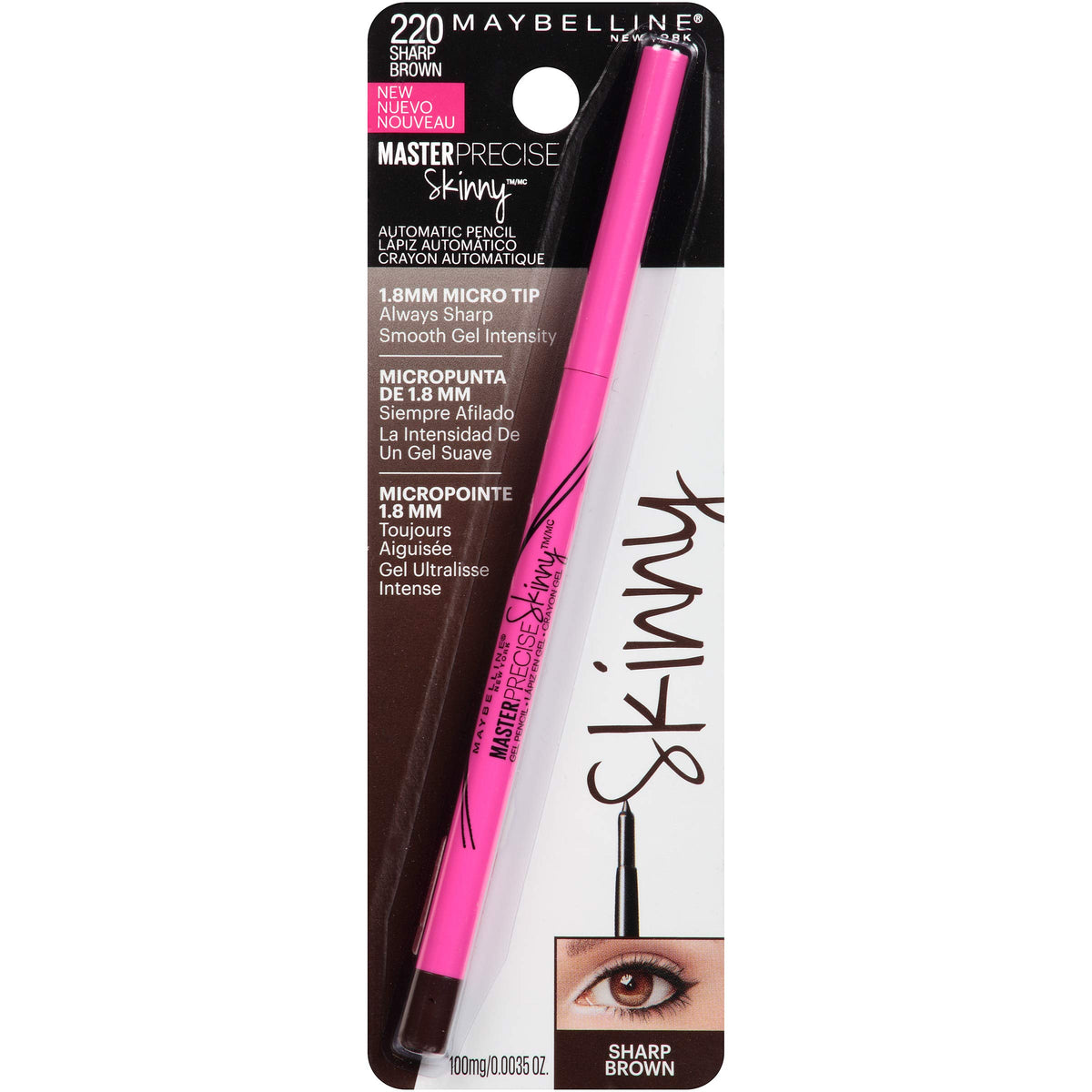 MAYBELLINE Master Precise Skinny Gel Eyeliner Pencil with other MAYBELLINE products