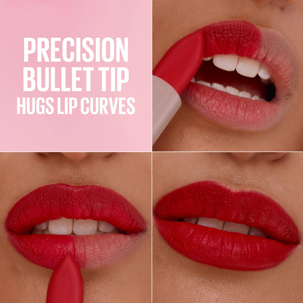 MAYBELLINE Serum Lipstick application process
