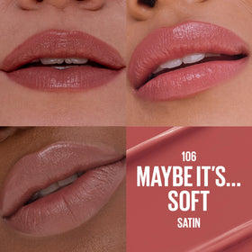 MAYBELLINE Serum Lipstick Light Terracotta Rose bullet close-up