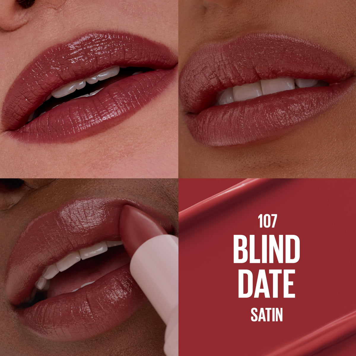 MAYBELLINE Serum Lipstick packaging with ingredients list