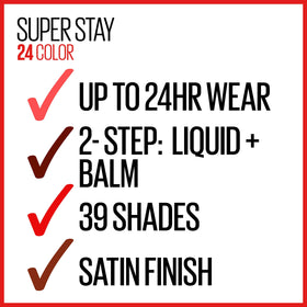 MAYBELLINE Super Stay 24 Liquid Lipstick Constant Toast in makeup setting