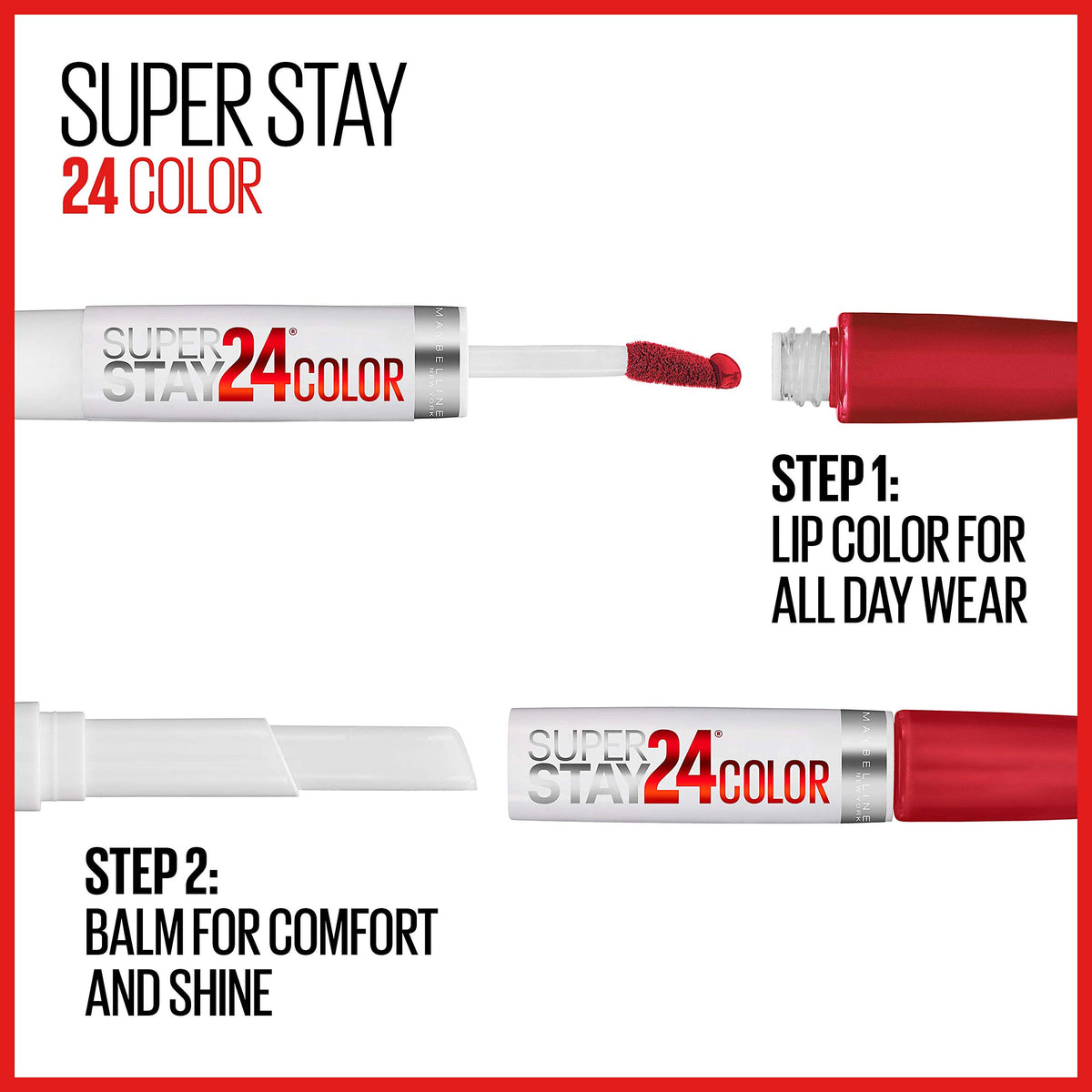 MAYBELLINE Super Stay 24 Liquid Lipstick Frosted Mauve packaging