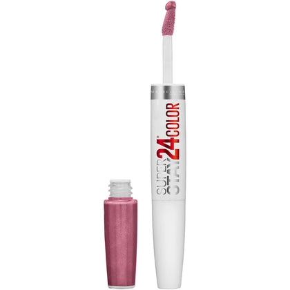MAYBELLINE Super Stay 24 Liquid Lipstick Perpetual Plum front view