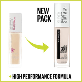 MAYBELLINE Super Stay Foundation with makeup remover