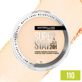MAYBELLINE Super Stay Hybrid Powder Foundation 110 with applicator