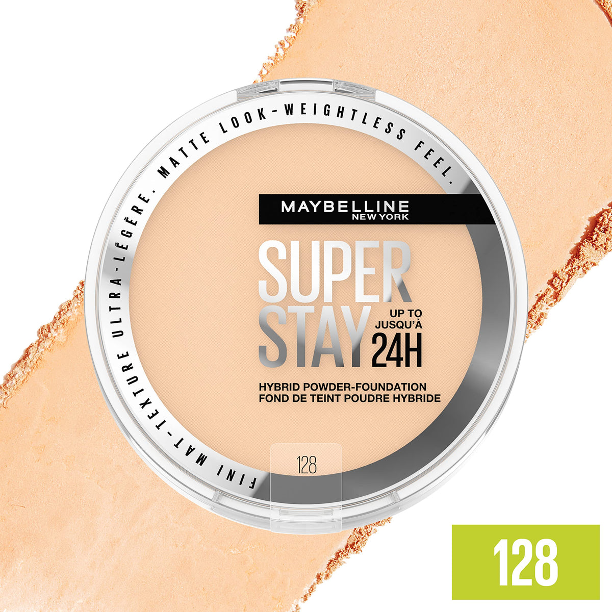 MAYBELLINE Super Stay Hybrid Powder Foundation 128 side view