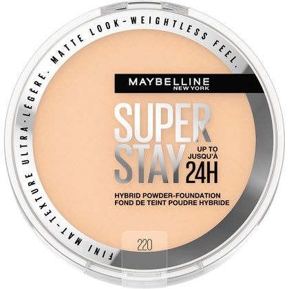MAYBELLINE Super Stay Hybrid Powder Foundation 220 front view