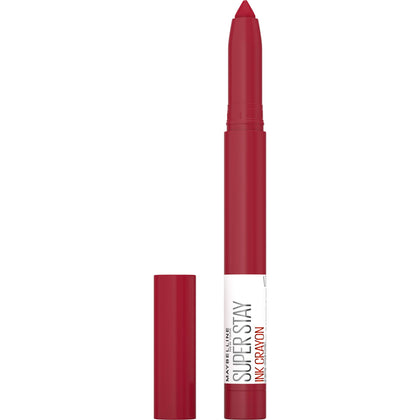 MAYBELLINE Super Stay Ink Crayon Matte Lipstick Check Yourself front view