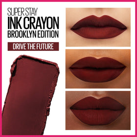 MAYBELLINE Super Stay Ink Crayon Matte Lipstick packaging