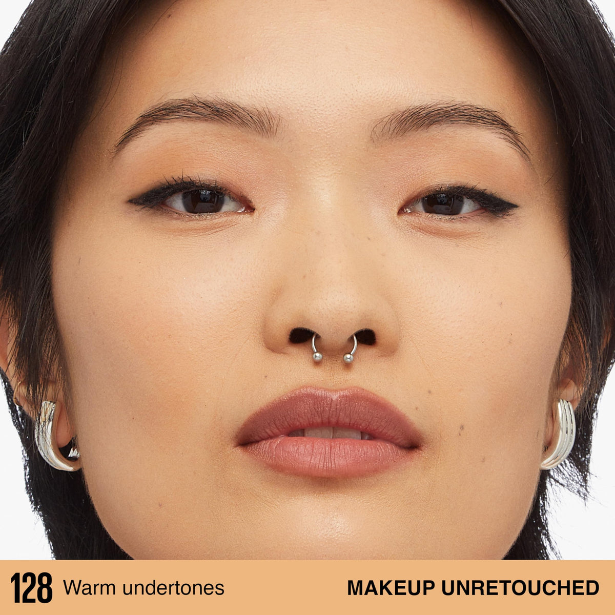 MAYBELLINE Super Stay Lumi-Matte Foundation 128 swatch on skin