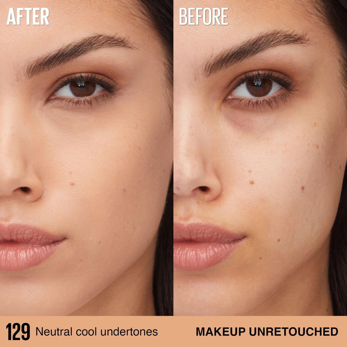 MAYBELLINE Super Stay Lumi-Matte Foundation 129 with applicator